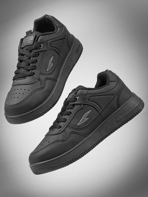 boys solid lace up sneakers - 21365035 - Very Small Image - 1