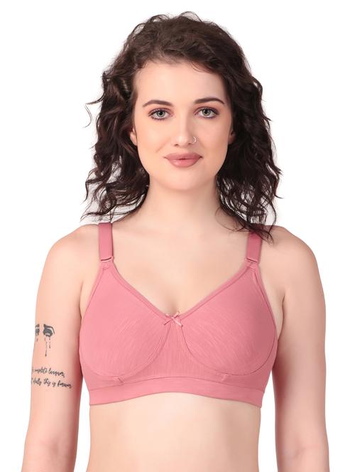 beige cotton blend tshirt bra - 21365275 - Very Small Image - 1
