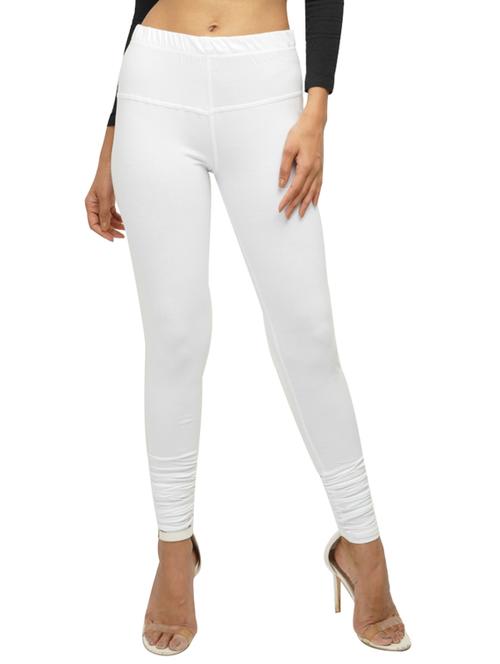 white solid churidar legging - 21368630 - Very Small Image - 1