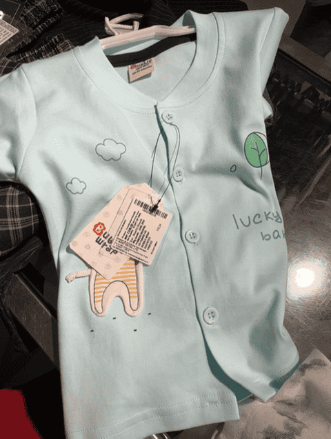 assorted cotton interlock twin sets & dungree - 21369122 - Very Small Image - 1