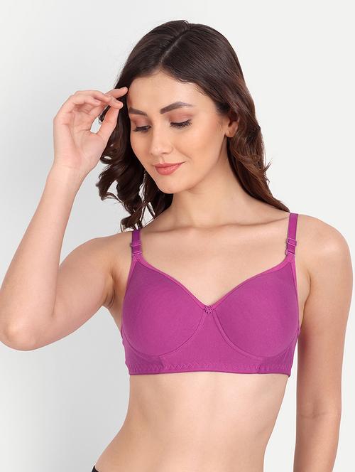 women solid regular bra - 21369895 - Very Small Image - 1