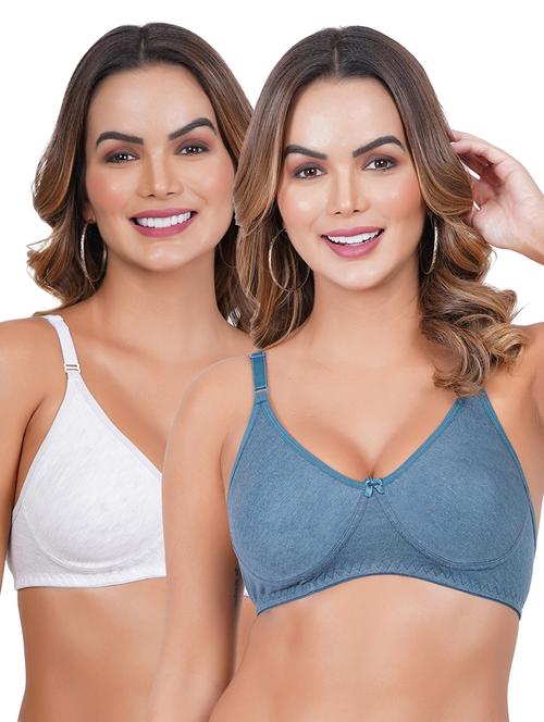 women's pack of 2 bra combo - 21369911 - Very Small Image - 1