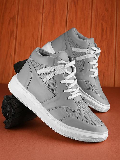 men grey lace up shoe - 21370042 - Very Small Image - 1