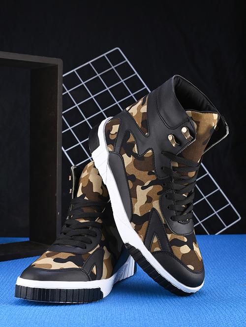 men olive lace up shoe - 21370065 - Very Small Image - 1