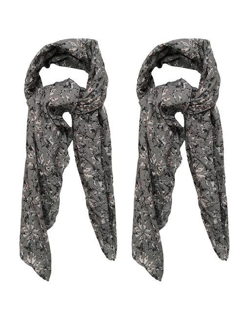 women pack of 2 printed scarves  - 21374510 - Very Small Image - 1