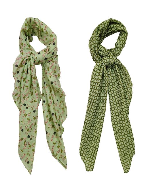 women pack of 2 printed scarves  - 21374511 - Very Small Image - 1