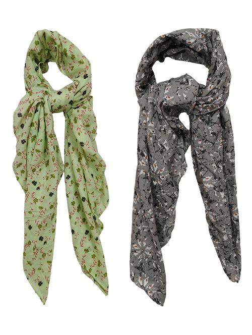 women pack of 2 printed scarves  - 21374516 - Very Small Image - 1