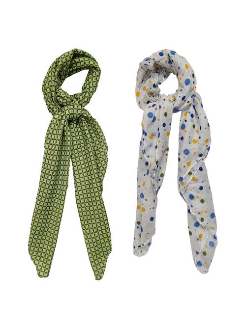 women pack of 2 printed scarves  - 21374520 - Very Small Image - 1