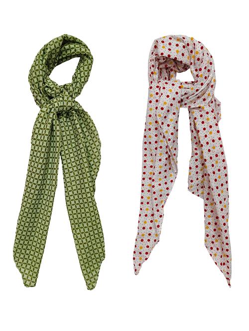 women pack of 2 printed scarves  - 21374522 - Very Small Image - 1