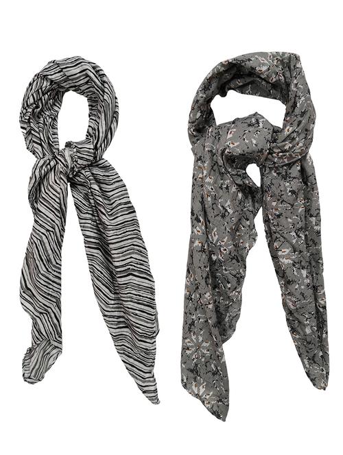 women pack of 2 printed scarves  - 21374526 - Very Small Image - 1