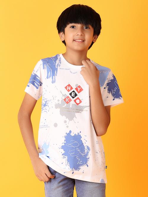 boys round neck graphic t-shirt - 21374730 - Very Small Image - 1