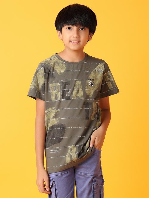 boys round neck graphic t-shirt - 21374731 - Very Small Image - 1