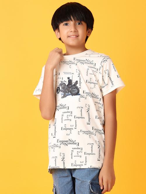 boys printed short sleeves t-shirts - 21374732 - Very Small Image - 1
