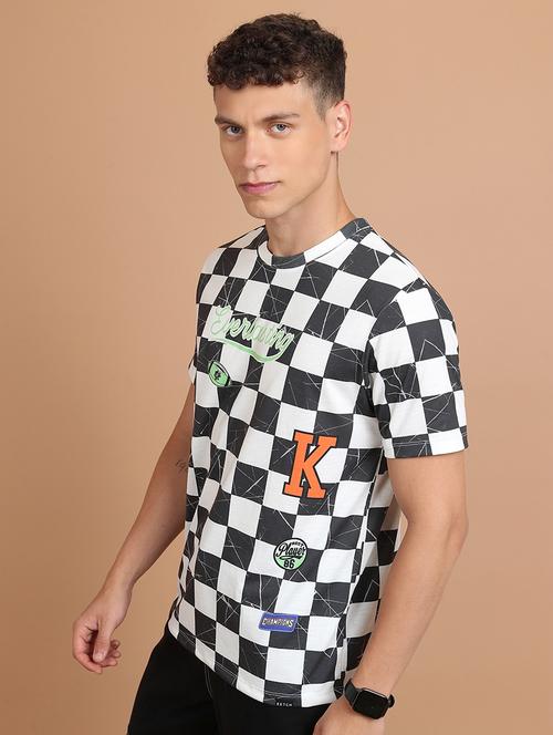 men printed round neck t-shirt - 21375059 - Very Small Image - 1