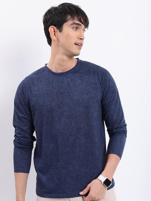 men printed round neck t-shirt - 21375190 - Very Small Image - 1