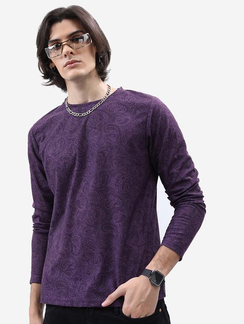 men all over print long sleeve t-shirt - 21376645 - Very Small Image - 1