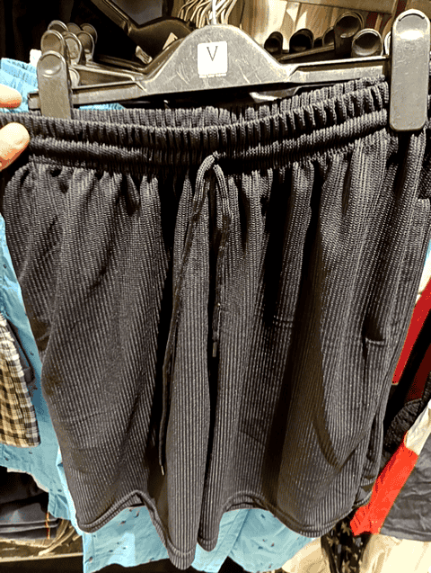 navy blue polyester short - 21385515 - Very Small Image - 1