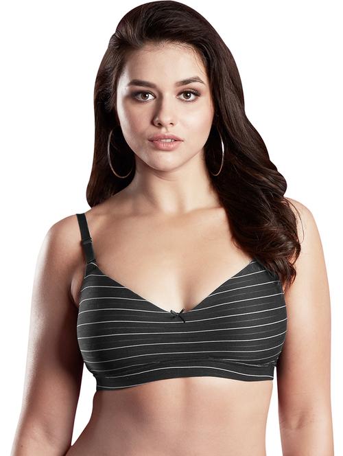 women striped t-shirt bra - 21386655 - Very Small Image - 1