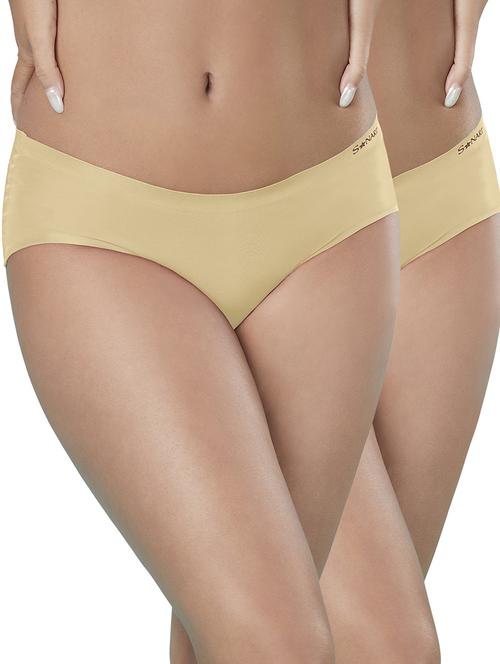 Women Solid Hipster Panty Combo - 21387116 - Very Small Image - 1