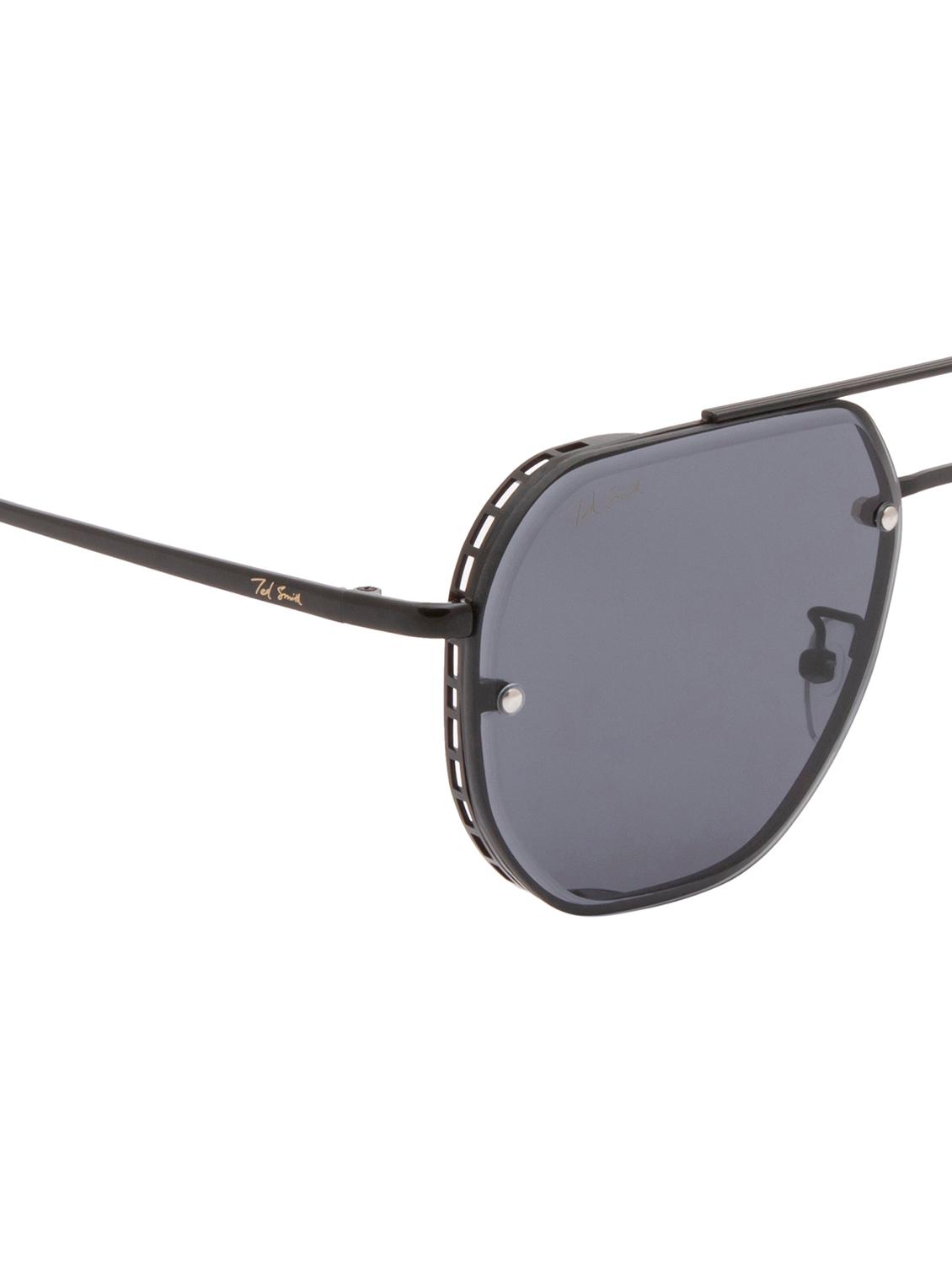 ted smith full rim aviator shape branded latest and stylish sunglasses | polycarbonate lens & 100 % uv protection | men & women - 21387287 - Standard Image - 5