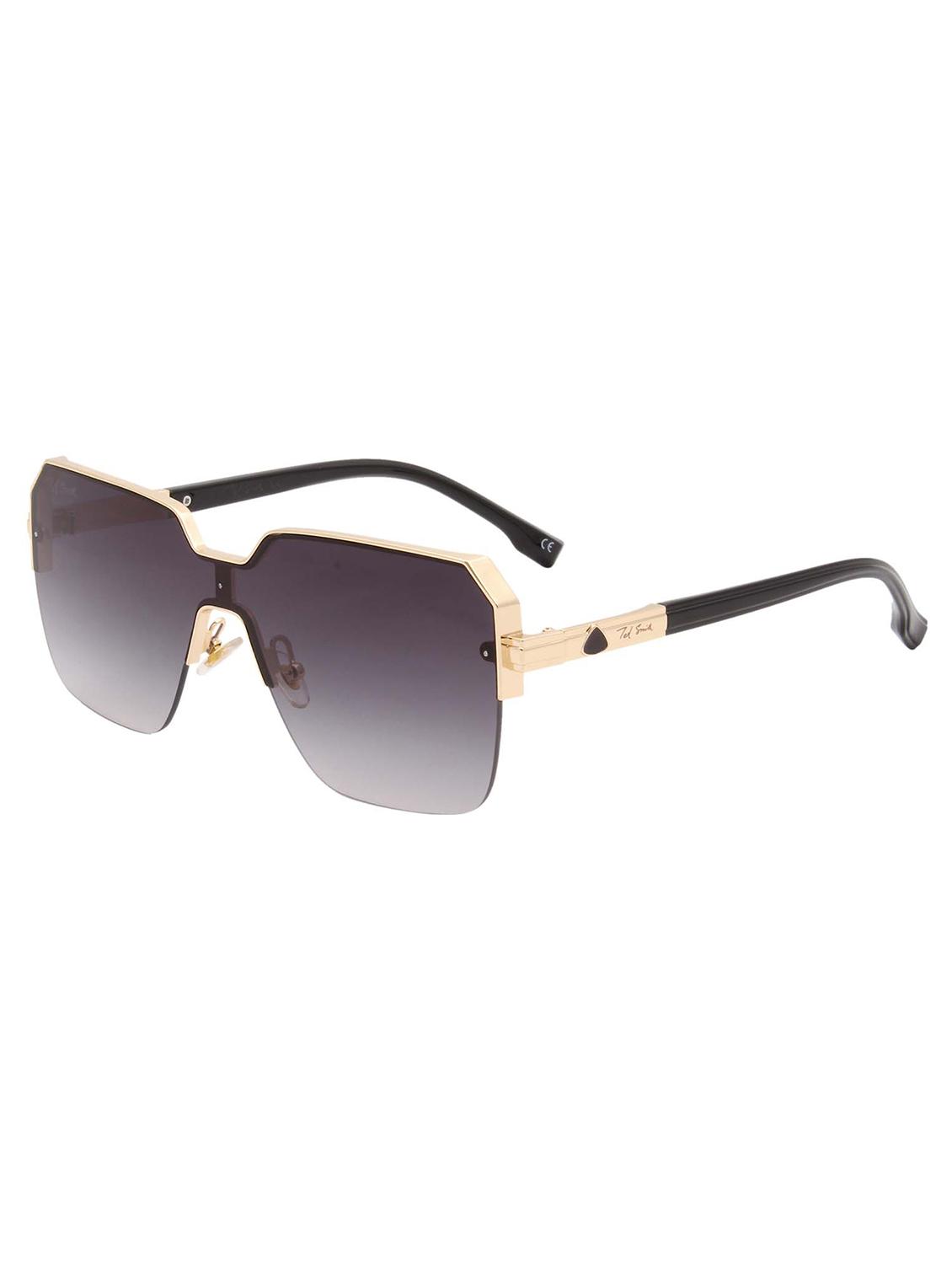 ted smith half rim square shape branded latest and stylish sunglasses | polycarbonate lens & 100 % uv protection | men & women - 21387317 - Standard Image - 2