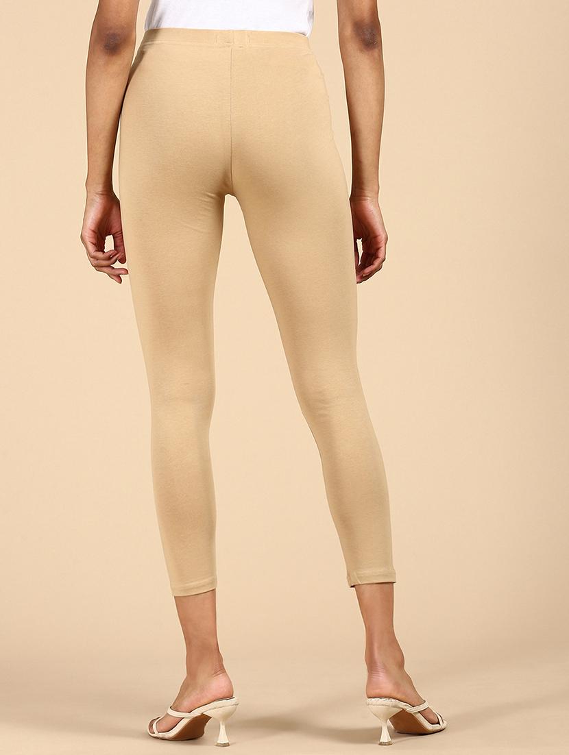 women pack of 2 solid cotton legging - 21388420 - Zoom Image - 2