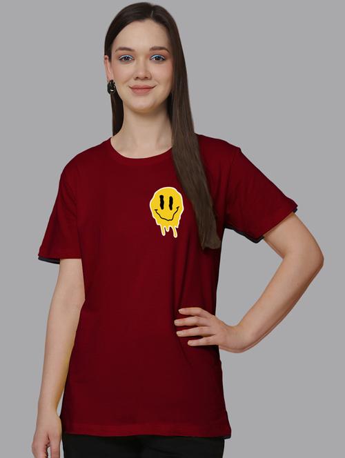 women printed short sleeve regular fit t-shirt - 21390779 - Very Small Image - 1