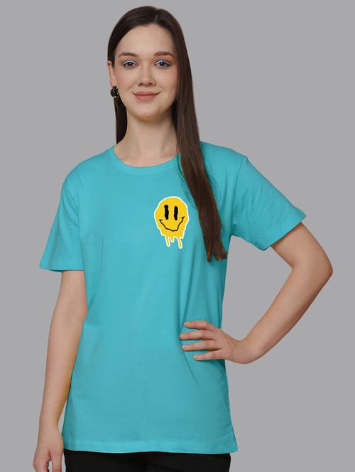 women printed short sleeve regular fit t-shirt - 21390782 - Very Small Image - 1