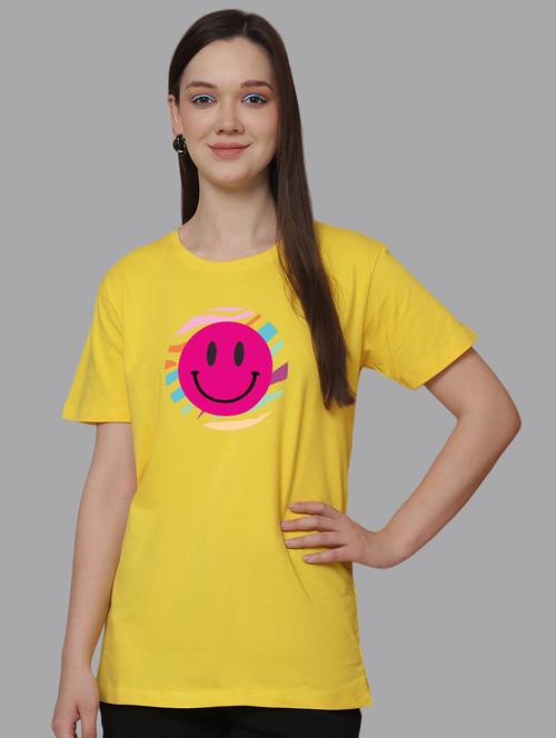 women printed short sleeve t-shirt - 21390788 - Very Small Image - 1