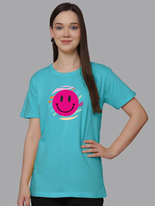 women printed short sleeve t-shirt - 21390793 - Very Small Image - 1