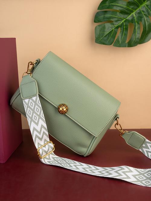 women green pu handbag - 21390845 - Very Small Image - 1
