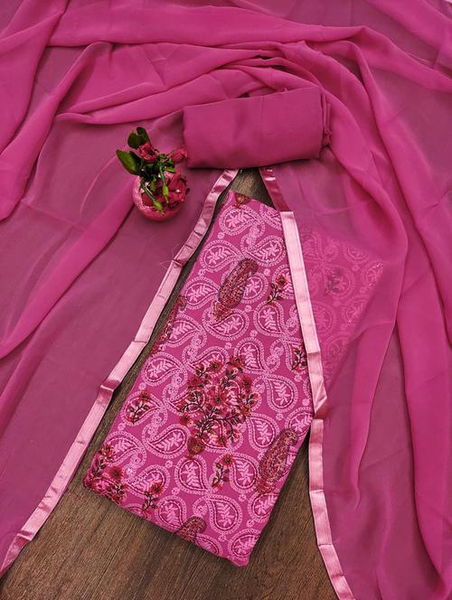 women embroidered unstitched suit set - 21397893 - Very Small Image - 1