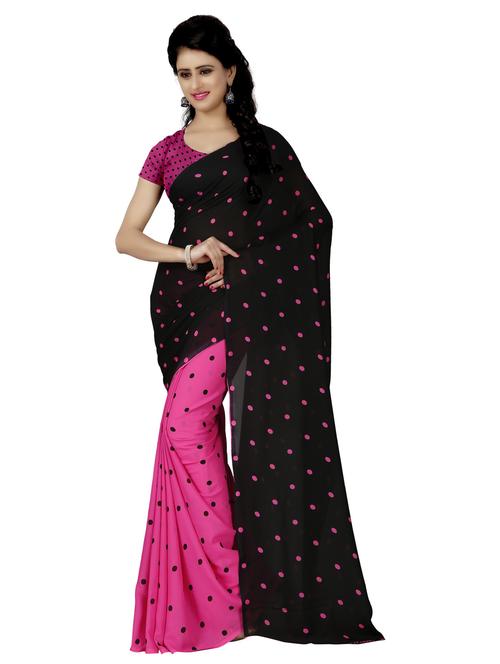 women printed casual wear saree - 21436319 - Very Small Image - 1