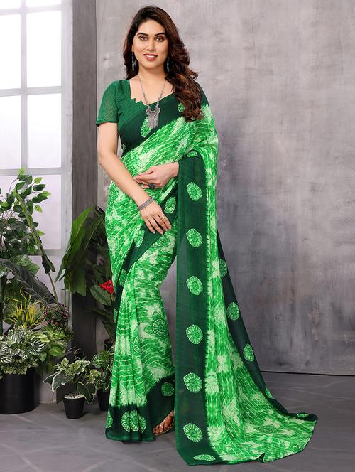 women pack of 2 casual wear combo saree with blouse - 21445430 - Very Small Image - 1