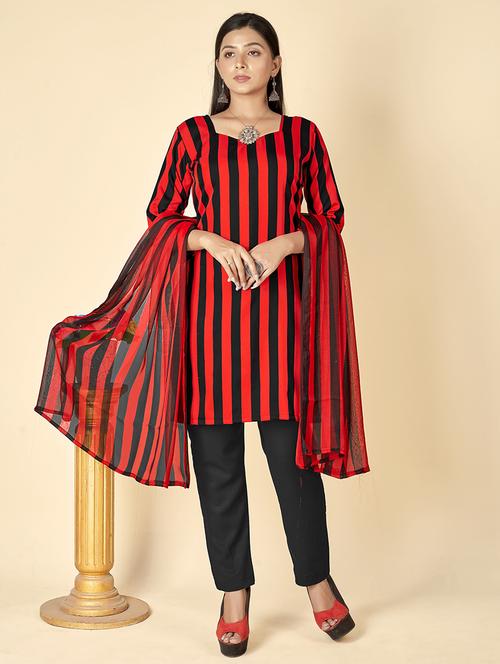 women black unstitched suit - 21447713 - Very Small Image - 1