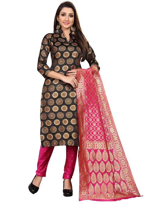 women black unstitched suit - 21449223 - Very Small Image - 1