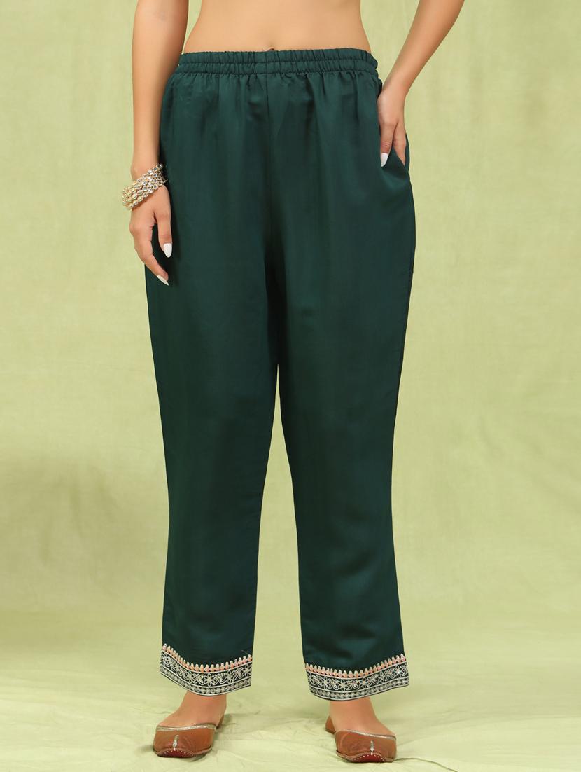 women green kurta dupatta set - 21450897 - Zoom Image - 3