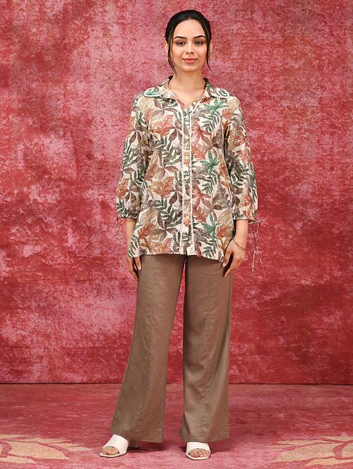 women multicolored printed regular shirt - 21456809 - Very Small Image - 1