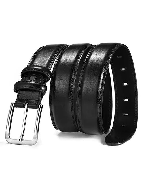black leather belt - 21457928 - Very Small Image - 1