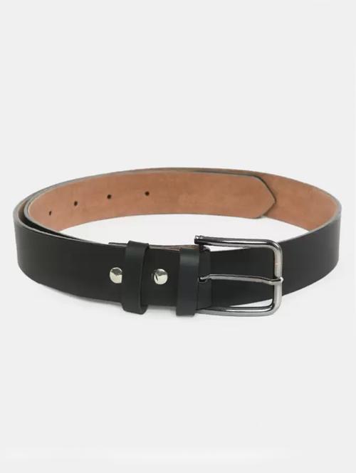 black leather belt - 21457966 - Very Small Image - 1