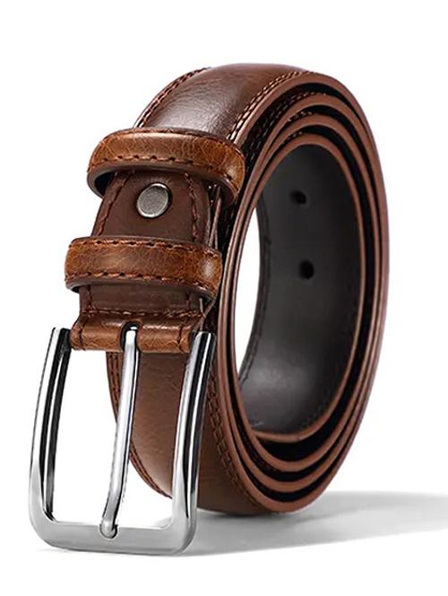 brown leather belt - 21457979 - Very Small Image - 1