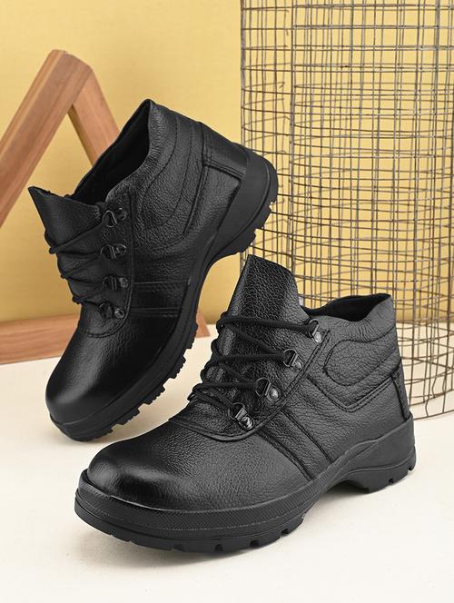 men black lace-up boots - 21458094 - Very Small Image - 1