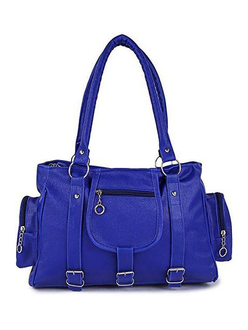 women solid leatherette (pu) handbag - 21458463 - Very Small Image - 1