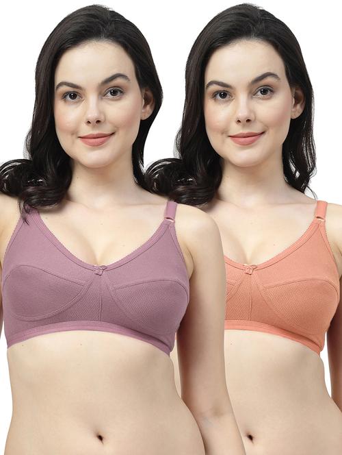 pack of 2 solid bra combo - 21460956 - Very Small Image - 1