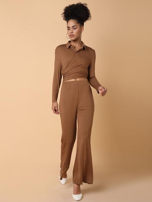 Women Printed Top And Palazzos Co-ord Set - 21463497 - Very Small Image - 1