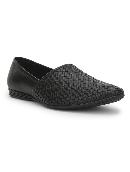 men black slip on mojaris - 21464191 - Very Small Image - 1