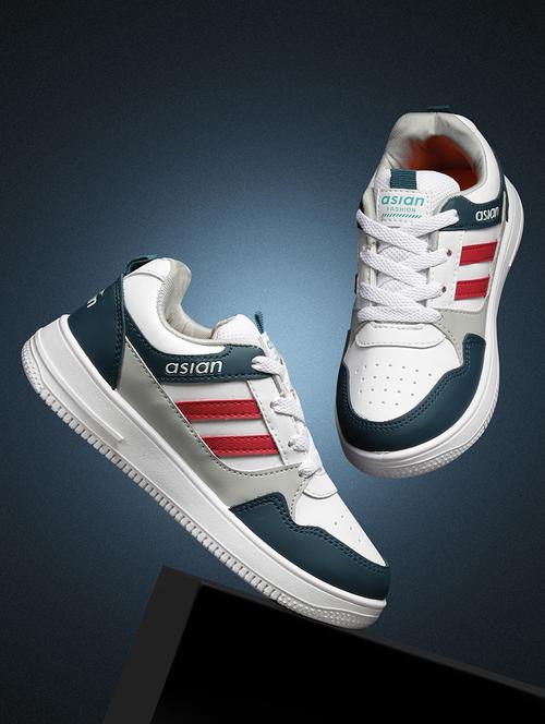 men color block lace up sneaker - 21466161 - Very Small Image - 1