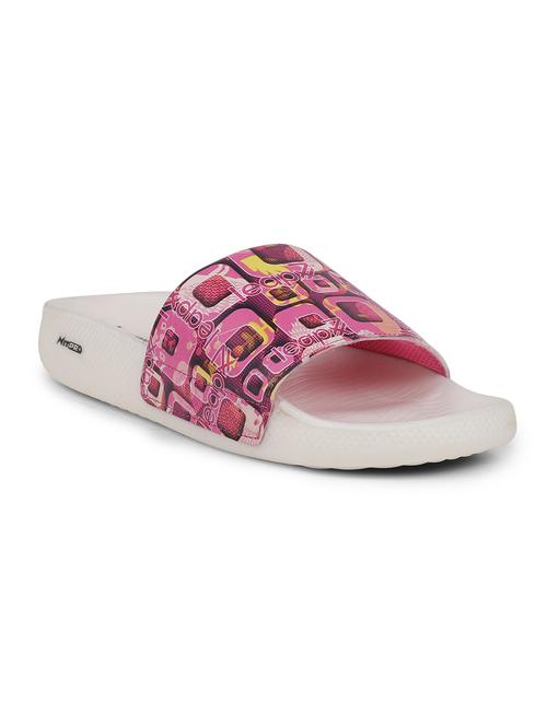 women pink slides flip flop - 21467291 - Very Small Image - 1