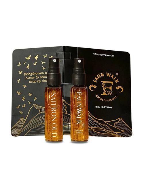 saffron oud by faunwalk perfumes 8ml similar to armaani prive oud long lasting oud pocket perfume - 21469267 - Very Small Image - 1