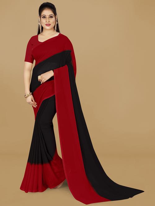 women pack of 2 casual wear combo sarees with blouse - 21479769 - Very Small Image - 1